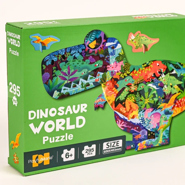 DSC_0438 Tvarované puzzle Dinosaurus 295 ks