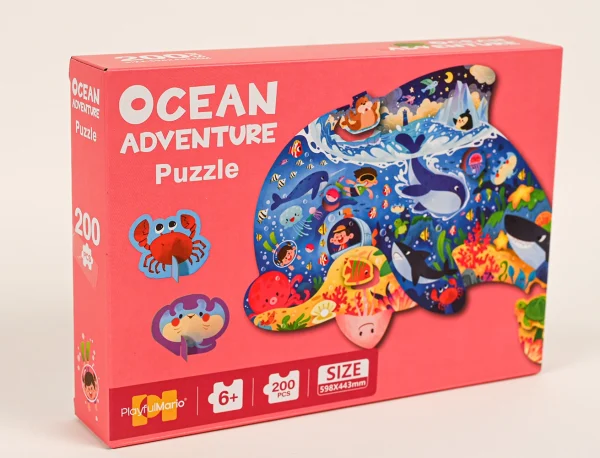 DSC_0472 Tvarované Puzzle Ocean Adventure 200ks