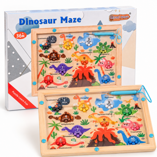Magnetický labyrint - Dinosaurus