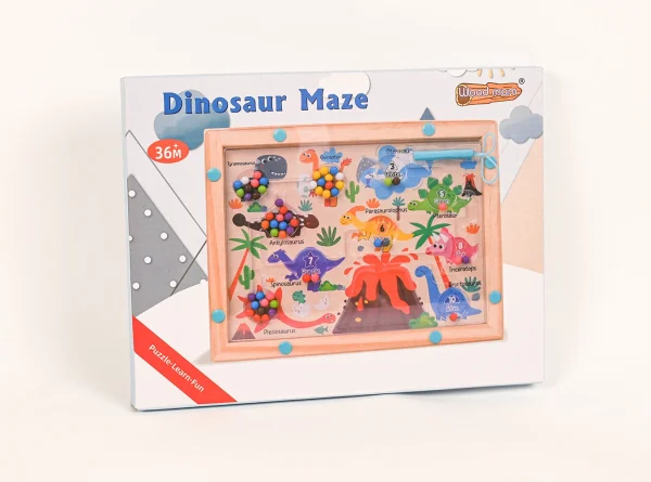 DINOSAUR MAZE_1 Magnetický labyrint - Dinosaurus