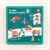 TRAFFIC MAGNET PUZZLE_1 Magnetická kniha - doprava