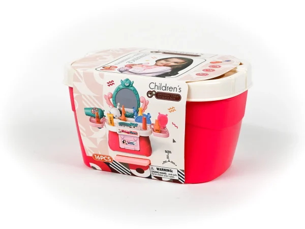 Children´s dressing table storage box_3 Kozmetický stolík v boxe 16ks