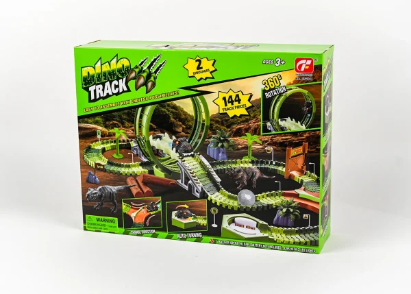 Dino Track_1 Dyno autodráha - Truck Set 144ks