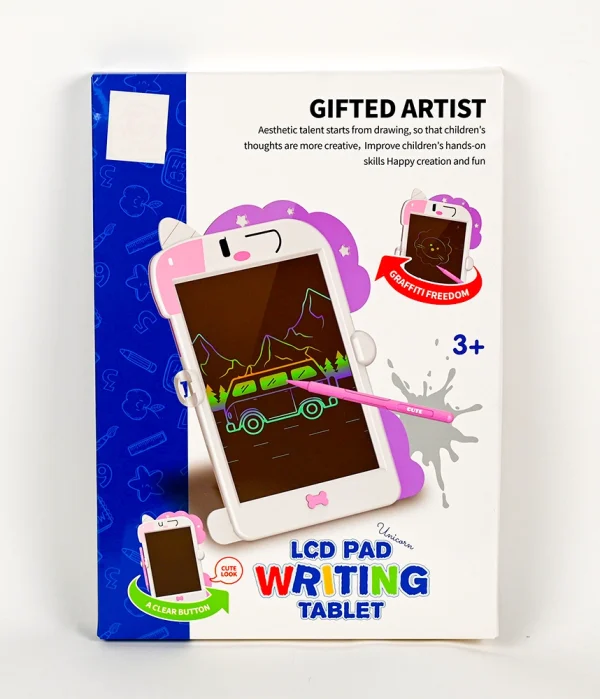 Gifted artist_1 LCD tablet Jednorožec - Writing Tablet