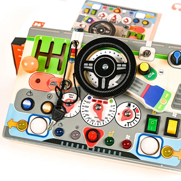 SIMULATED CAB_3 Volant - activity board