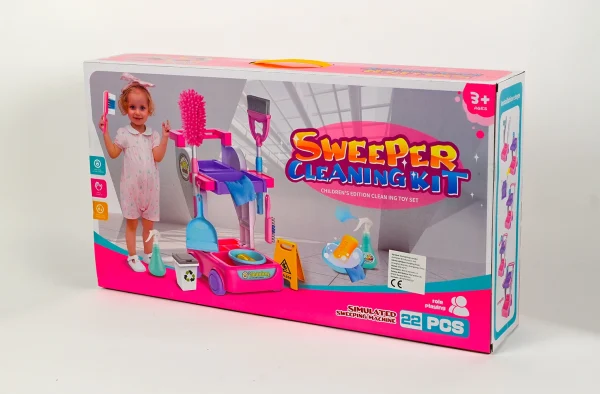 Sweeper cleaningkit_2 Upratovací vozík s robotickým vysavačom 22ks