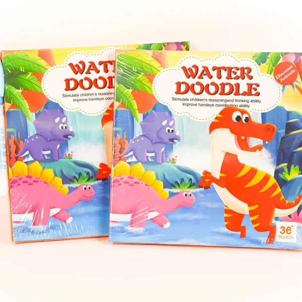 WATER DOODLE_1 Maľovanie vodou s magnetickou knihou DINO