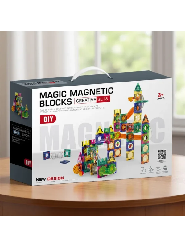 IMG_3880 MAGIC MAGNETIC BLOCKS – Creative Set 160ks
