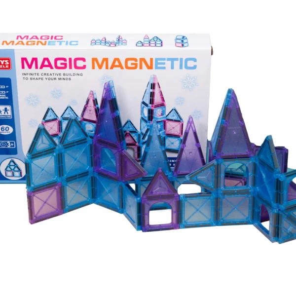 Magic magnetic Magic Magnetic Building Blocks 60 ks - AKCIA 1+1 ZADARMO