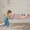 Nástenný montessori Krokodíl - ružový
