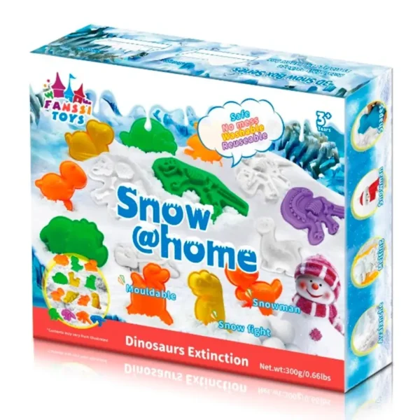 Fanssi Toys Snow@Home - Dinosaur Exintinction ( 300g )