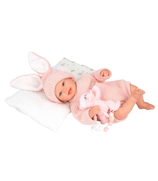 IMG_9812 Reborn bábika Arias Lucia 45 cm s plyšákom a vôňou vanilky