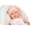Reborn bábika Arias Ariel 40 cm s plyšákom a vôňou vanilky