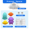 Snow Fairy – Frozen Space – modelovací sneh vo vesmírnom kufríku (500 g)