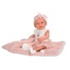 Bábika Arias Elegance Zoe Ballerina 42 cm – celovinylová s vankúšikom