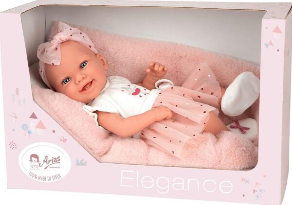 Bábika Arias Elegance Zoe Ballerina 42 cm – celovinylová s vankúšikom