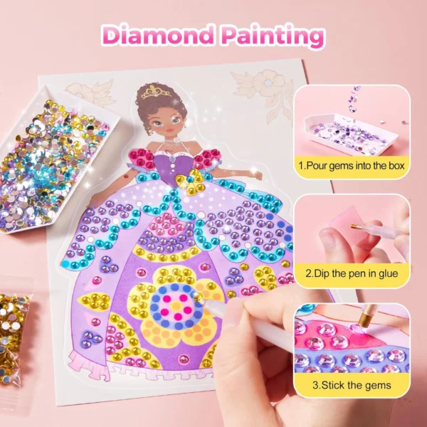 Jarmelo Kreatívna sada Princess Glam 4v1