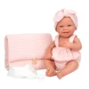 Bábika Arias Elegance Zoe 42 cm s vôňou vanilky, prebaľovacou podložkou