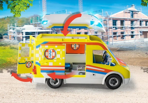 HRAkc05958-02 Playmobil 71202 Sanitka so zvukom a svetlom
