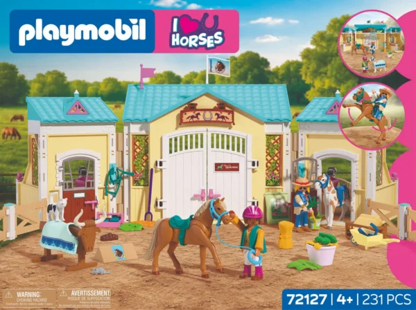 Playmobil Veľká jazdecká stajňa
