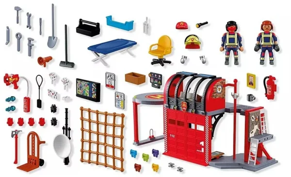 Playmobil Veľká hasičská stanica