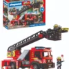 Playmobil Hasičské auto s výsuvnou plošinou