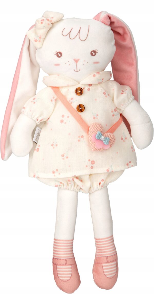 Látková bábika Arias Zajačik Tilly 34 cm