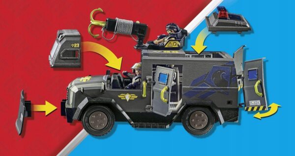 PLAYMOBIL City Action Terénne vozidlo špeciálnej jednotky